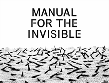 Tablet Screenshot of manualfortheinvisible.com